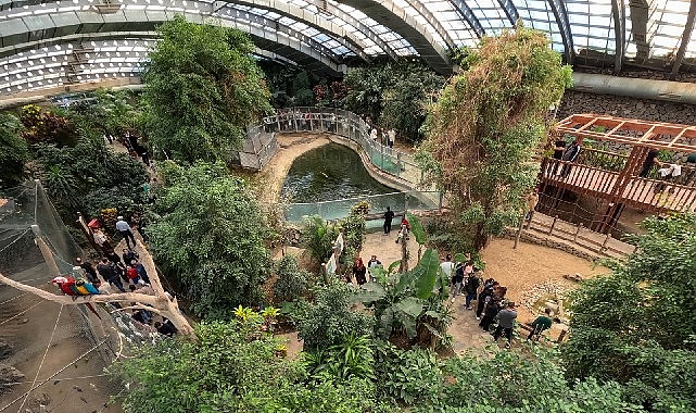 İzmir Büyükşehir Belediyesi Doğal Yaşam Parkı, ara tatil süresince binlerce