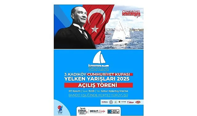 Kadıköy Belediyesi, bu yıl üçüncüsünü düzenleyeceği Kadıköy Cumhuriyet Kupası Yelken