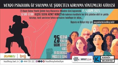 Kadıköy’de kadınlar, psikolojik özsavunma atölyeleri ve dayanışma futbol programlarıyla hem