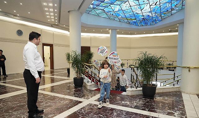 Kadıköy Belediyesi kreşlerinde eğitim alan çocuklar, 20 Kasım Dünya Çocuk