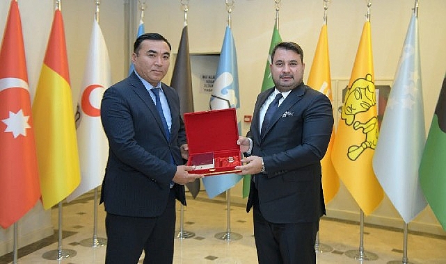 Kahramankazan Belediyesi ile Kırgızistan Narın Büyükşehir Belediyesi arasında kardeşlik, dayanışma