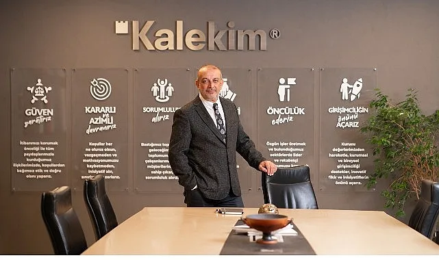Yapı kimyasalları sektörünün öncü markası Kalekim, yeni yatırımlarının katkısıyla 2025