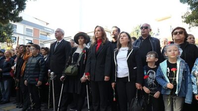 Karşıyaka Belediyesi tarafından Ulu Önder Atatürk’ün sonsuzluğa uğurlanışının 87. yılı