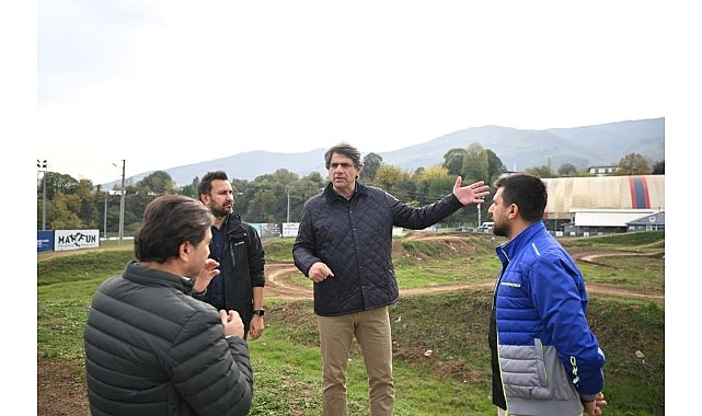 Kartepe Belediyesi tarafından hayata geçirilen Trafik Eğitim Alanı projesinde çalışmalar