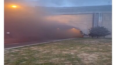 İzmir’de Konak Tünelleri’nde sabah saatlerinde bir araçta çıkan yangına İzmir