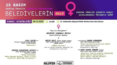 Konak Belediyesi’nin 25 Kasım Kadına Yönelik Şiddete Karşı Uluslararası Mücadele