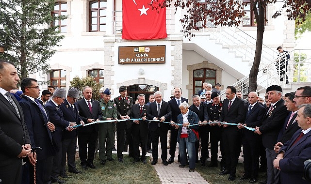 Konya Büyükşehir Belediyesi tarafından yenileme çalışmaları tamamlanan Konya Şehit Aileleri