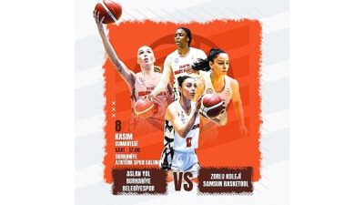Halkbank Türkiye Kadınlar Basketbol Ligi 8. haftasında Aslan Yol Burhaniye