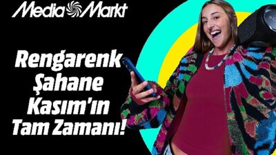 MediaMarkt’ın Rengârenk Şahane Kasım Kampanyası, kasım ayını alışveriş şölenine dönüştürüyor.