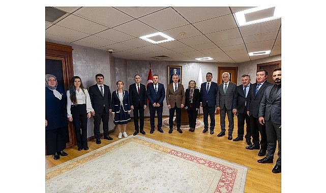 Kocaeli İl Milli Eğitim Müdürü Emrullah Aydın ve yöneticiler, Kocaeli