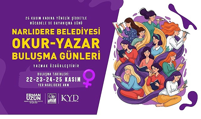 Narlıdere Belediyesi’nin 25 Kasım Kadına Yönelik Şiddete Karşı Uluslararası Mücadele