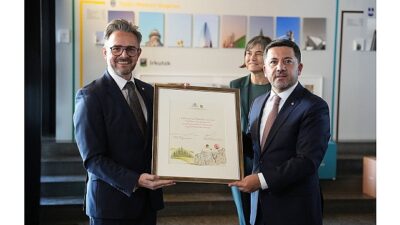 Nevşehir ve Pforzheim şehri arasındaki kardeşlik ilişkilerinin 25. yılı yapılan