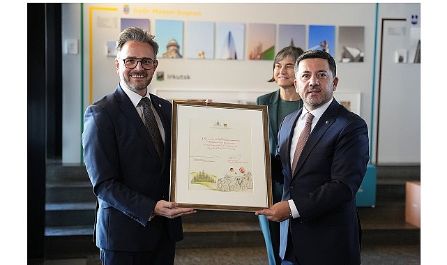 Nevşehir ve Pforzheim şehri arasındaki kardeşlik ilişkilerinin 25. yılı yapılan