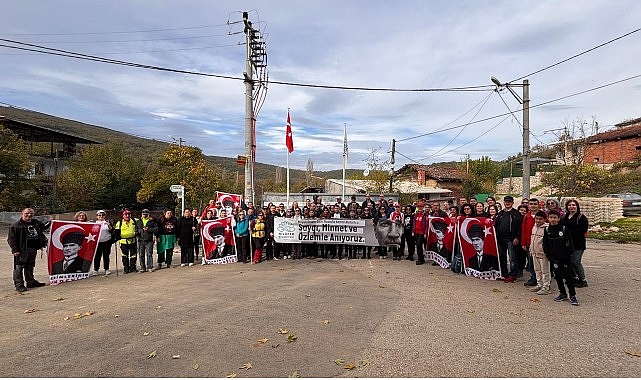 Nilüfer Belediyesi’nin geleneksel hale getirdiği Mysia Yolları Doğa Yürüyüşü, bu