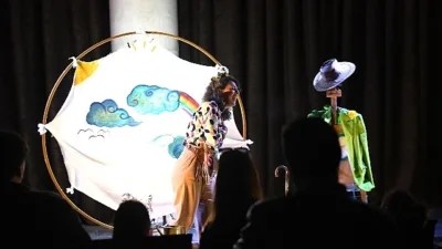 Osmangazi Belediyesi, düzenlediği tiyatro oyunlarıyla çocuklara toprağın, doğanın, ağacın ve