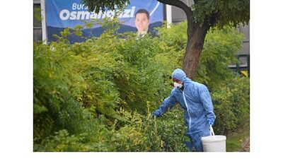 Osmangazi Belediyesi, halk sağlığını tehdit eden kemirgenlerle mücadele kapsamında ilçe