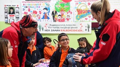 Osmangazi Belediyesi, öğrencilerin afetlere karşı bilinçli ve hazırlıklı bireyler olarak