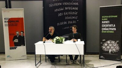 Nilüfer Belediyesi’nin düzenlediği “Koza Buluşmaları” söyleşilerinin konuğu olan ünlü yazar