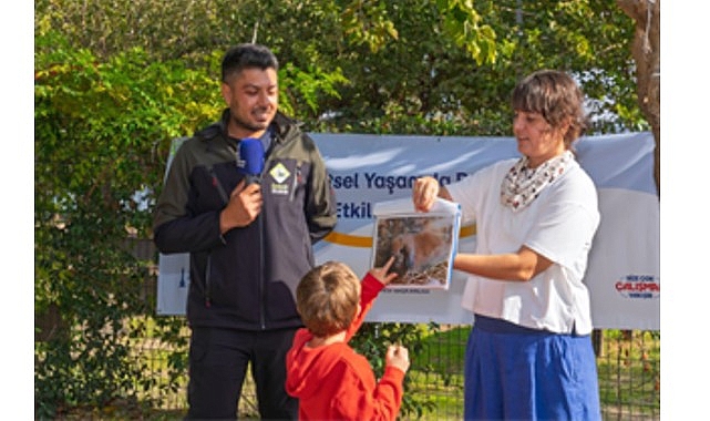 İzmir Büyükşehir Belediyesi, engelli çocukların hayvanların ve bitkilerin gücüyle kent