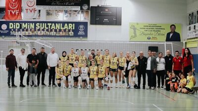 TVF Kadınlar 2. Ligi 7. Grup 13. hafta karşılaşmasında Polat