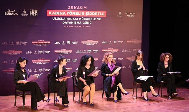 İstanbul Büyükşehir Belediyesi Şehir Tiyatroları, kadına yönelik her türlü şiddetin