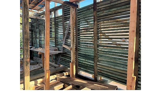 Kocaeli Büyükşehir Belediyesi, Gölcük ilçesine bağlı Saraylı Köyü Meydanı’ndaki tescilli