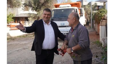 Seferihisar Belediyesi, Sığacık Girlen Bölgesi’nde uzun süredir devam eden altyapı