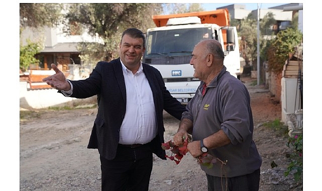 Seferihisar Belediyesi, Sığacık Girlen Bölgesi’nde uzun süredir devam eden altyapı