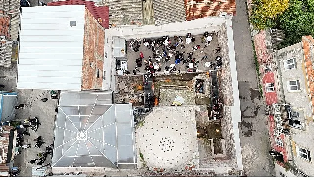 Konak Belediyesi’nin restore ettiği tarihi Kıllıoğlu Hamamı, ‘Boşluk – Aralık