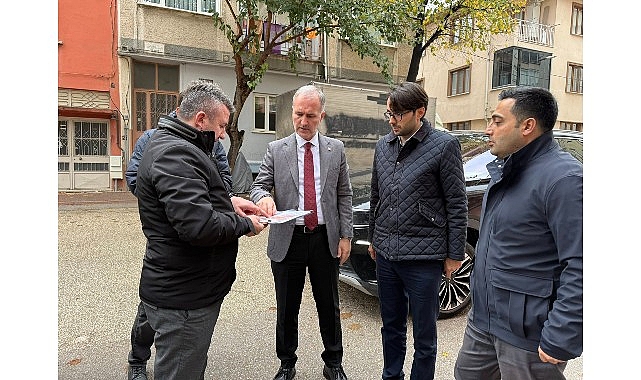 İnegöl Belediyesi, Yenice Mahallesinde Dr. Halil Bey Caddesi ile Sabri