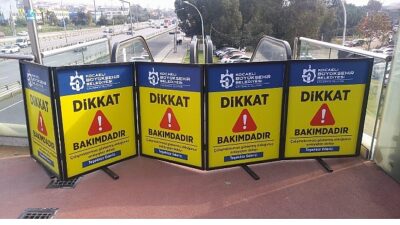 Kocaeli Büyükşehir Belediyesi, kent genelindeki yürüyen merdivenlerin periyodik bakım ve