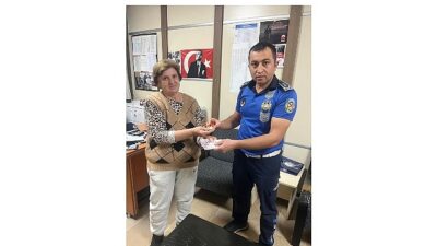 Zabıta Müdürlüğümüze ulaştırılan bir miktar para ve ziynet eşyası, ekiplerimizin