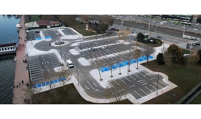 Kocaeli Büyükşehir Belediyesi, İzmit sahilinde yapımını tamamladığı 189 araç kapasiteli