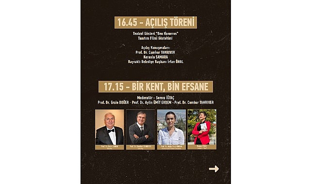 Bayraklı Belediyesi, kökleri Homeros’un büyülü dünyasına uzanan kadim kültürel mirası