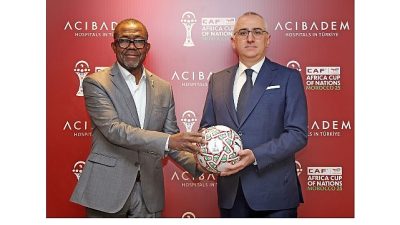 Acıbadem Sağlık Grubu, Afrika’nın en prestijli futbol organizasyonu olan TotalEnergies