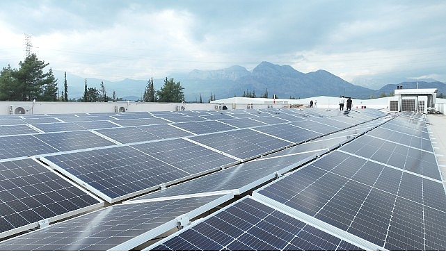 Antalya Büyükşehir Belediyesi yenilenebilir enerji kaynağı yatırımları ile enerji tasarrufunu