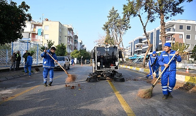 Aydın Büyükşehir Belediye Başkanı Özlem Çerçioğlu’nun kent genelinde yürüttüğü çevre