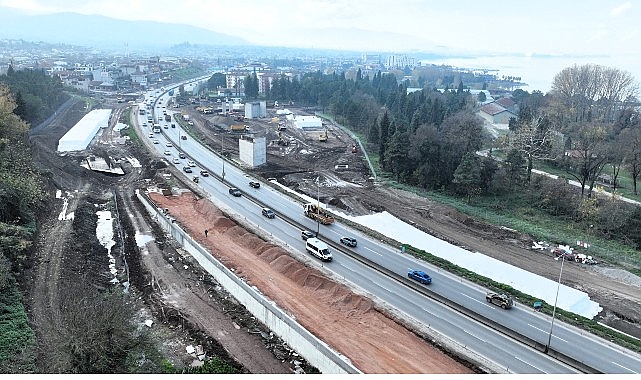 Kocaeli Büyükşehir Belediyesi’nin Başiskele D-130 Karayolu üzerindeki trafik sıkışıklığına yönelik