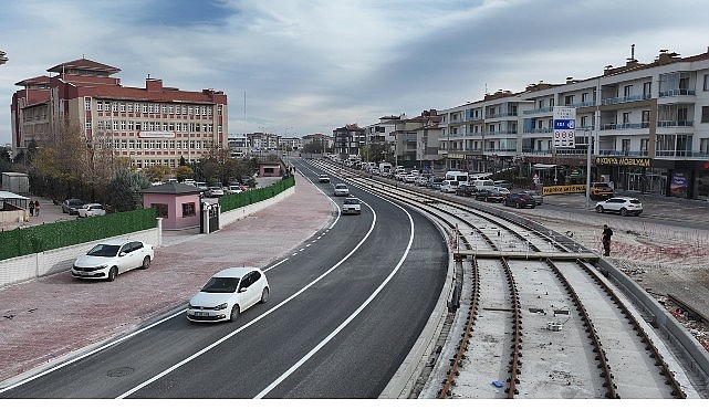 Konya Büyükşehir Belediyesi, Alaaddin – Adliye Tramvay Hattı’nı Şehir Hastanesi’ne