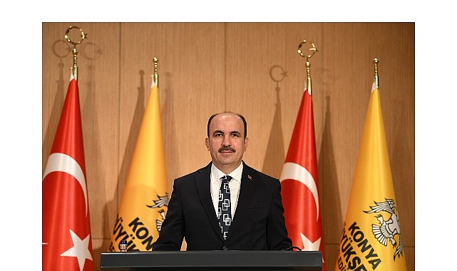 Konya Büyükşehir Belediye Başkanı Uğur İbrahim Altay, mübarek üç ayların