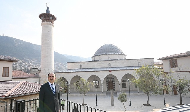 Konya Büyükşehir Belediyesi, asrın felaketinde yıkılan Hatay Habib-i Neccar Camii’nde