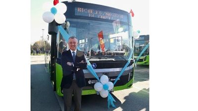 Kocaeli Büyükşehir Belediyesi son 3 haftada 10 tramvay, 68 otobüs