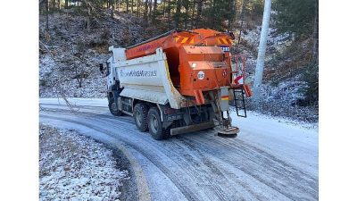 Aydın'ın yüksek kesimlerinde etkili olan kar yağışı nedeniyle, Aydın Büyükşehir