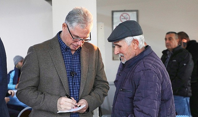Mudanya Belediye Başkanı Deniz Dalgıç, “Buradayım. Dinliyorum” programı kapsamında Mudanya’nın