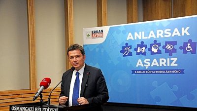 Osmangazi Belediye Başkanı Erkan Aydın, 3 Aralık Dünya Engelliler Günü