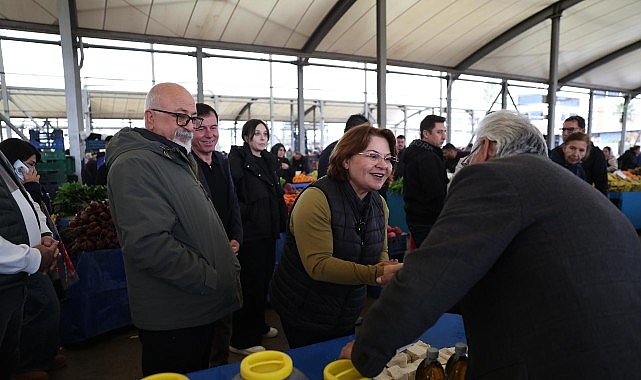Didim Belediye Başkanı Hatice Gençay, ilçede kurulan semt pazarlarını ziyaret