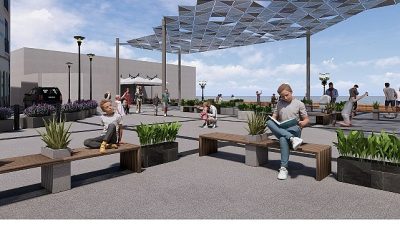 Ayvalık Belediye Başkanı Mesut Ergin, kentin denize açılan yeni kamusal