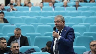 Konak Belediye Meclisi’nin 2025 yılı, son birleşiminde konuşan Başkan Mutlu,