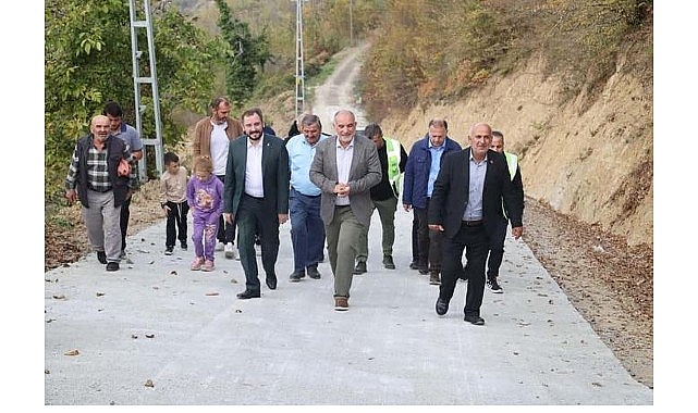 Canik Belediye Başkanı İbrahim Sandıkçı, ilçenin ulaşım ağını yeni yollarla