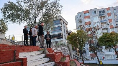 Buca Belediyesi’nin, ilçedeki yeşil alanları vatandaşlara daha konforlu sosyal alanlar